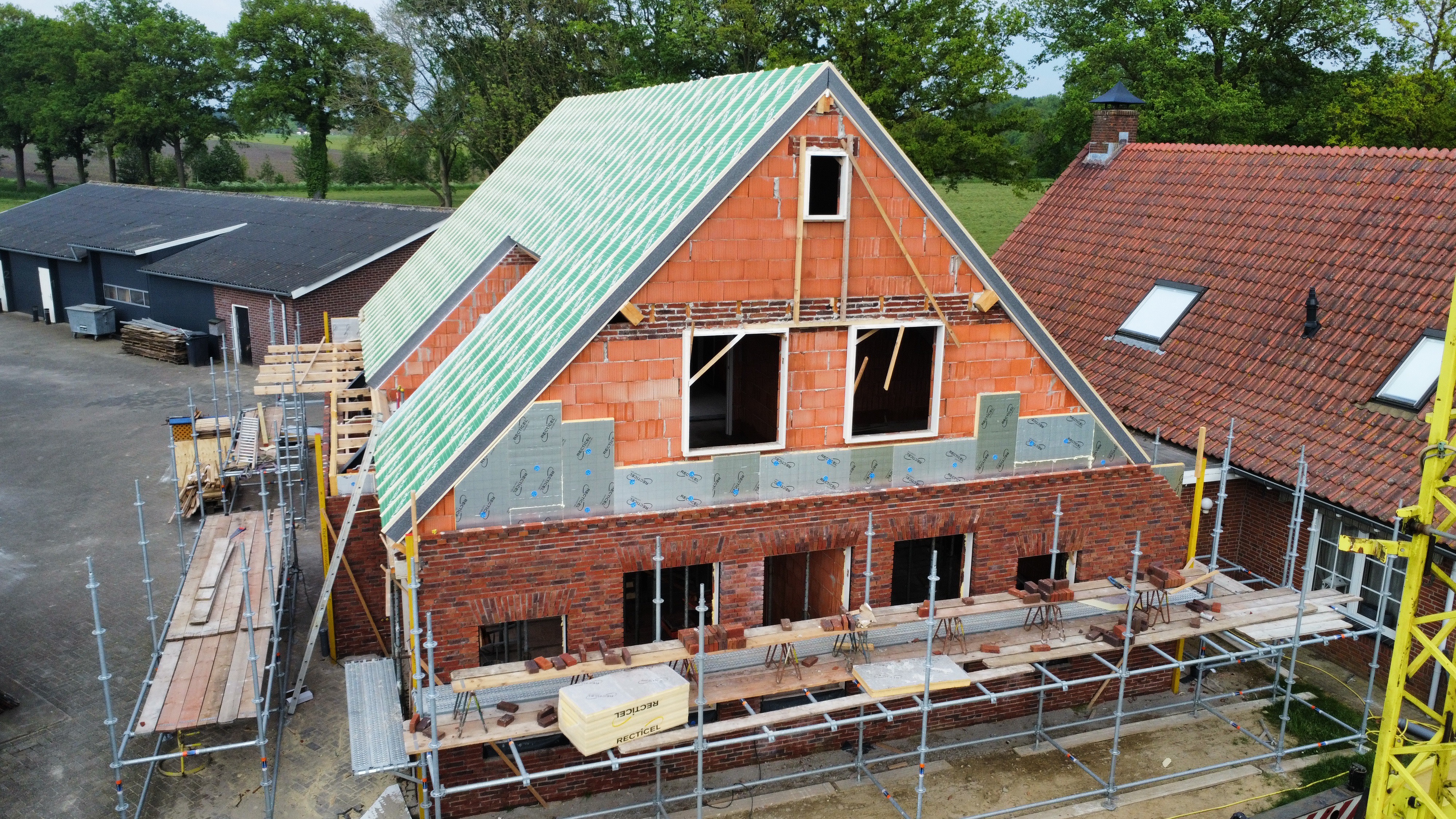 Uitbreiding woning Rossum foto